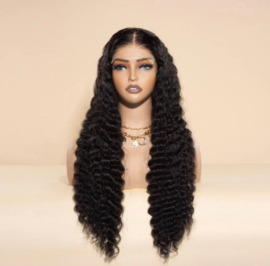 Brazilian HD Deep Wave Lace Frontal Wig (13x4)