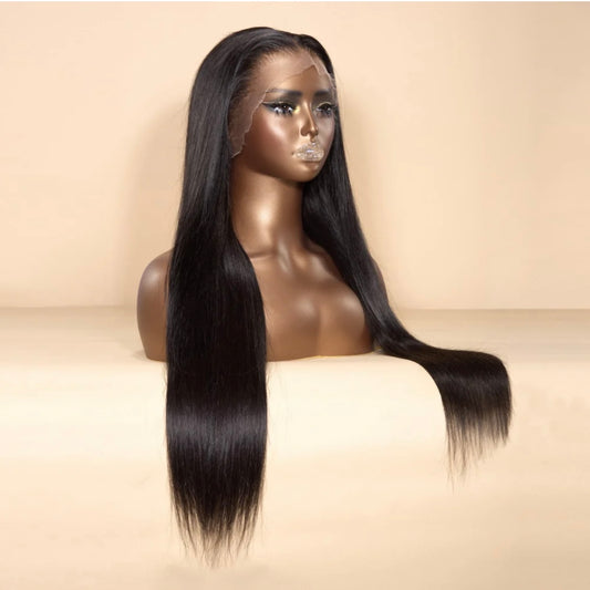 Brazilian HD Body Wave Straight Lace Frontal Wig (13x6)