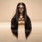 Brazilian Straight HD Lace Closure Wig