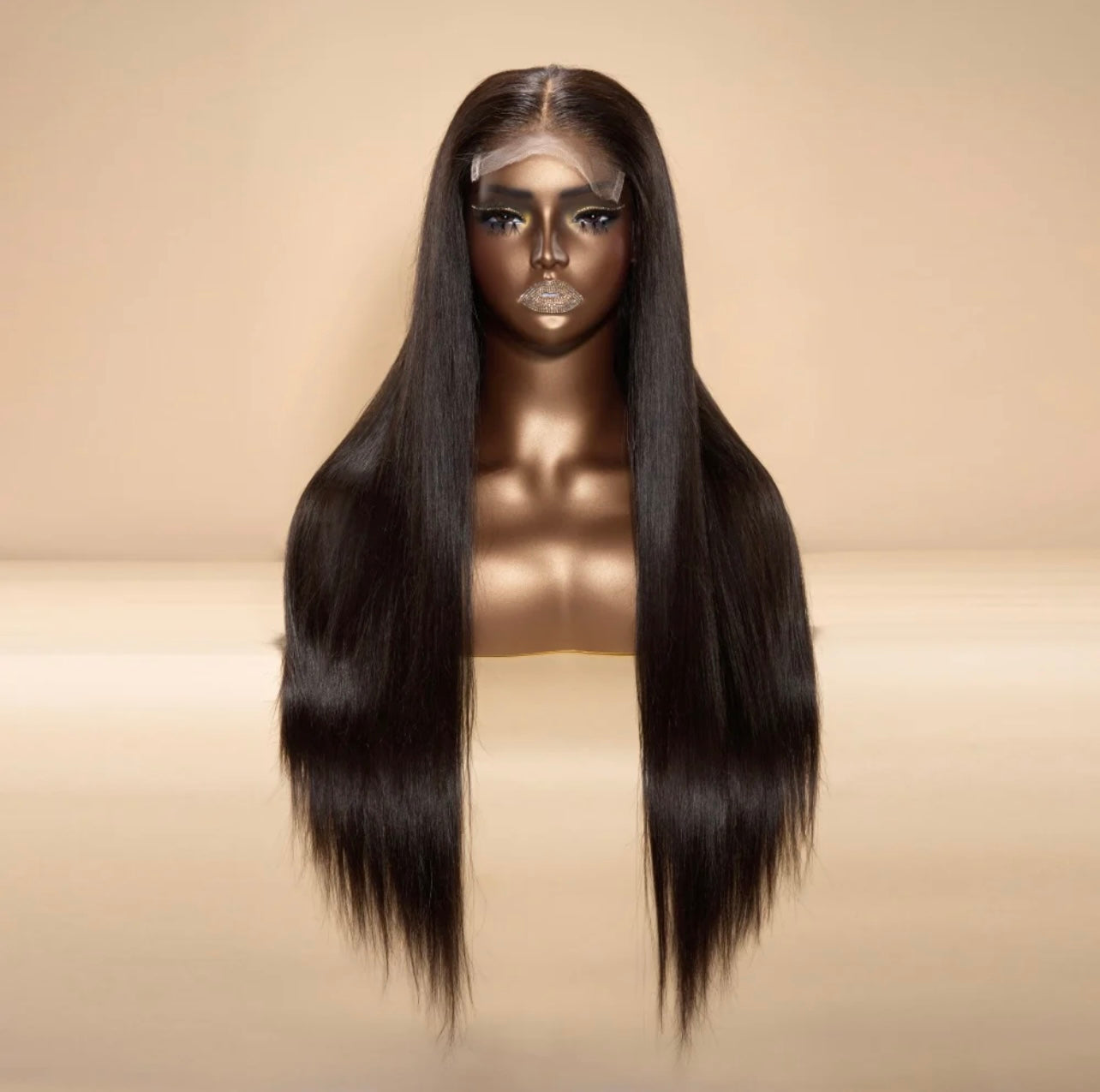 Brazilian Straight HD Lace Closure Wig