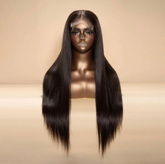Brazilian Straight HD Lace Closure Wig